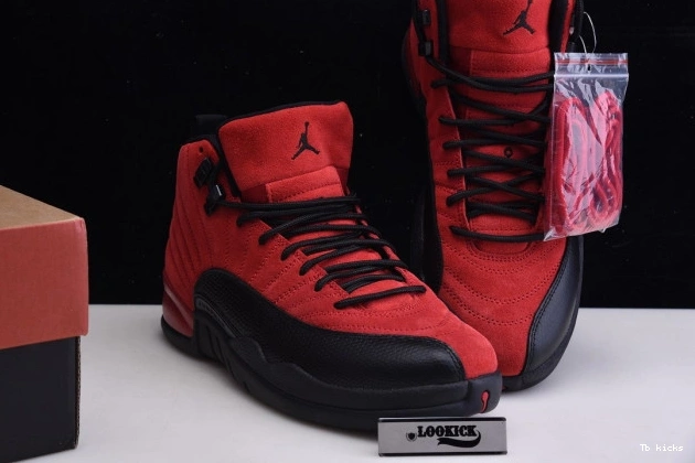 Cheap TBK Game CT8013-602 Jordan 12 Flu Reverse Retro Air 0711
